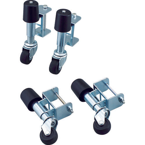 TRUSCO TSF-MGC 1 S, 4-piece set of magnet-held casters for TSF models