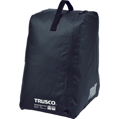 TRUSCO Waterproof Tarpaulin Boots Case TPBC-BK 1 pc