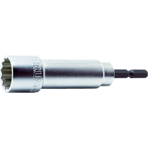 TRUSCO 12-sided socket for electric drills, 19 mm, heavy duty type, TEF-19WH, 1 piece