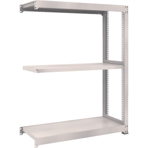 TRUSCO Steel Rack M3 Medium Duty Shelf 1200 x 1121 x H1500 3 Tiers Connected Neo Gray M3-54123B 1 Unit
