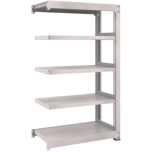 TRUSCO Steel Rack M3 Medium Duty Shelf 900 x 1121 x H1500 5 Tiers Connected Neo Gray M3-53125B 1 S