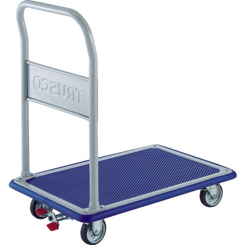 TRUSCCO 프레스제 대차 동키 카트 고정 4륜 링 스토퍼 부착 202NJKRS-4 1대