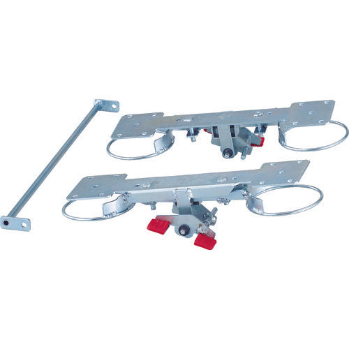 TRUSCO Plastic Cart Grand Cart Ring Type Free 4 Wheel Stopper TP-700JRS-4 1 Unit