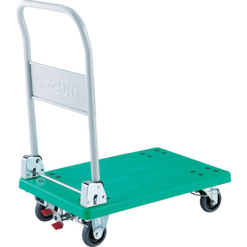 TRUSCO Plastic Cart Grand Cart Folding 4 Wheels with Ring Stopper TP-701JKRS-4 1 Unit