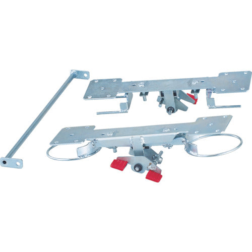 TRUSCO Plastic Cart Grand Cart Ring Type Free 2 Wheels Fixed 2 Wheels Stopper TP-800JKRS-4 1 Unit