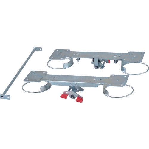 ＴＲＵＳＣＯ　樹脂台車　グランカート用リング式　自在４輪ストッパー　TP-900JRS-4　1 台