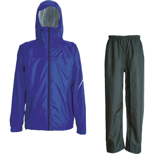 TRUSCO Comfort Rain Suit Royal Blue 4L TRW3440-52-4L 1 unit