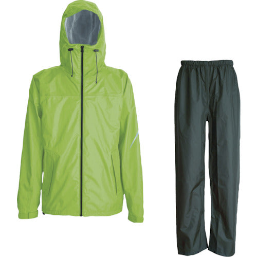 TRUSCO Comfort Rain Suit Lime S TRW3440-84-S 1 unit