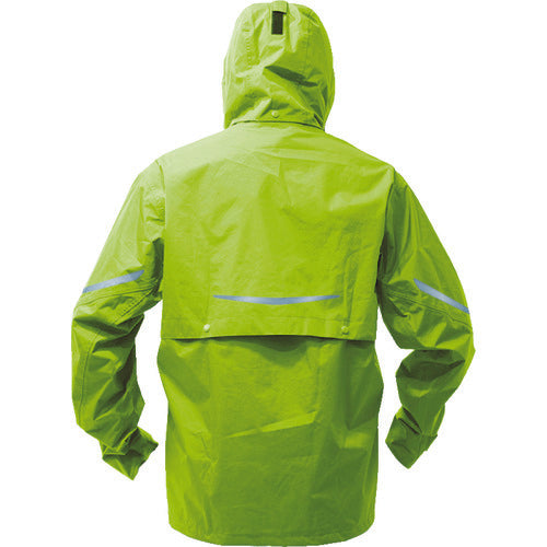 ＴＲＵＳＣＯ　ベンチレーション（通気口）付レインスーツ　ネイビー　Ｌ　TRW360-55-L　1 着