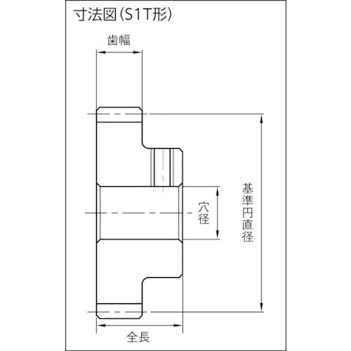 KHK 평기어 BSS0.8-30A BSS0.8-30A 1개
