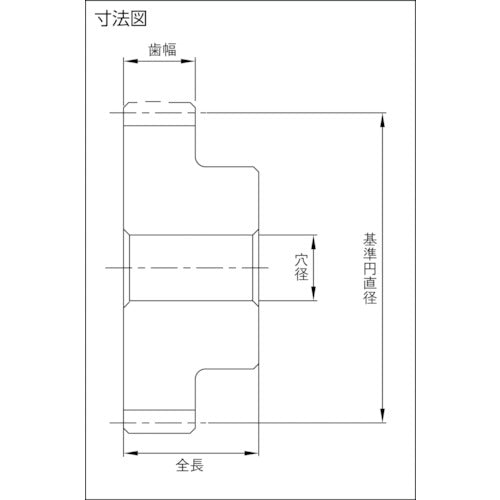 ＫＨＫ　歯研平歯車　ＳＳＧ２．５−５６　並歯　SSG2.5-56　1 個