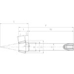 ＫＨＫ　かさ歯車ＳＢ１．５−１２６０　SB1.5-1260　1 個