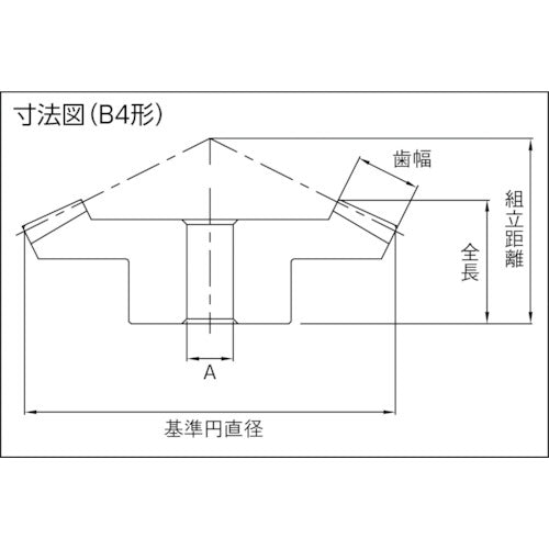 ＫＨＫ　かさ歯車ＳＢ３−４５１５　SB3-4515　1 個