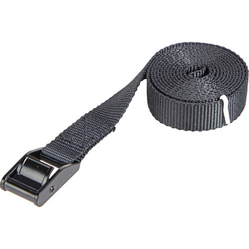 TRUSCCO 간이 결속 벨트 25mmX2m 블랙 TSB-252BK 1개