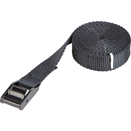 TRUSCCO 간이 결속 벨트 25mmX3m 블랙 TSB-253BK 1개