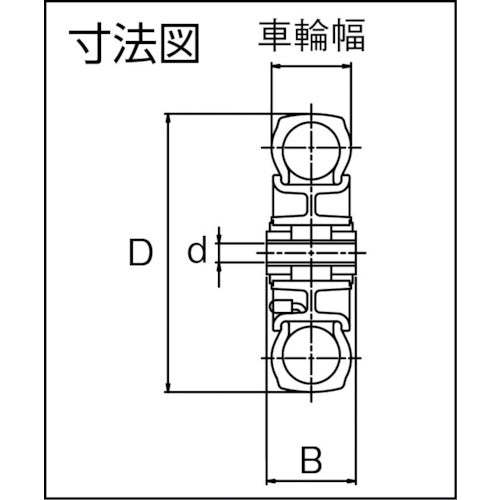 ＴＲＵＳＣＯ　ノーパンクタイヤ　φ１７５ｍｍ　TKT-175NP　1 個