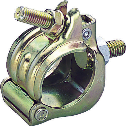 ＴＲＵＳＣＯ　４８．６単クランプメッキ　４分Ｂ．Ｎ付　メッキ付　TCDS-BN　1 個