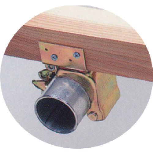 ＴＲＵＳＣＯ　タルキ止クランプ　直交　Φ４８．６　TDCK　1 個