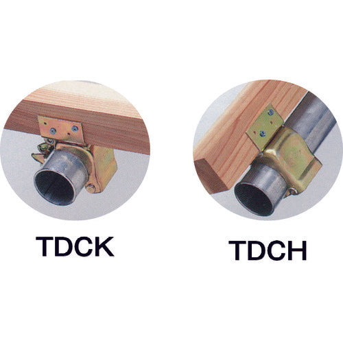 TRUSCO 활석 클램프 평행 Φ48.6 TDCH 1개
