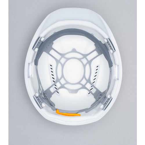 ＴＲＵＳＣＯ　超軽量ヘルメット“軽帽”　通気孔付　イエロー　TD-AA17V-Y　1 個