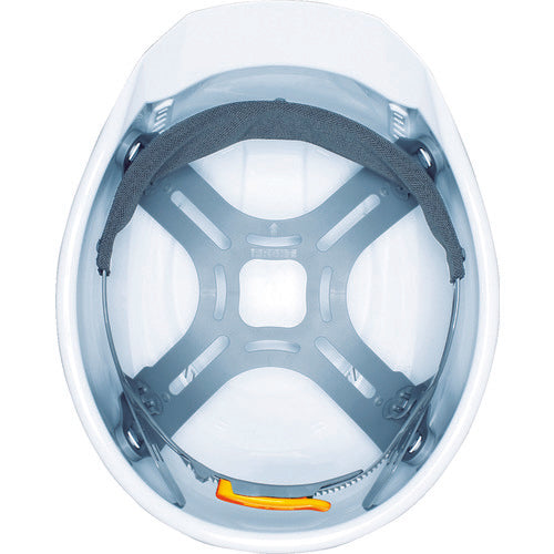 ＴＲＵＳＣＯ　遮熱ヘルメット“涼帽”　電気絶縁用　白　TD-HB-W　1 個