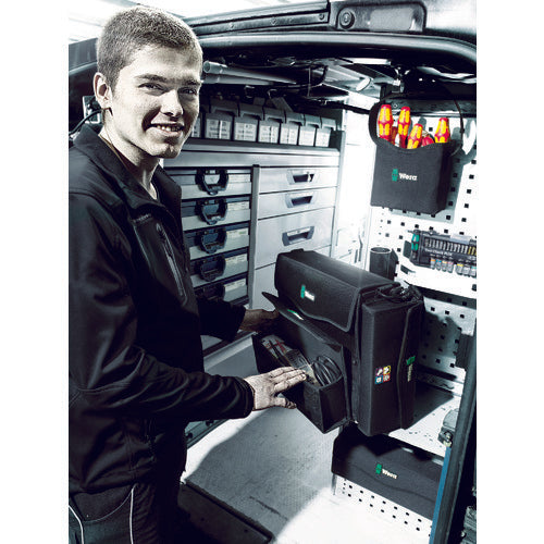 Wera 2GO insulated screwdriver set, 11 pieces in a bag with handle, 004310 1 S