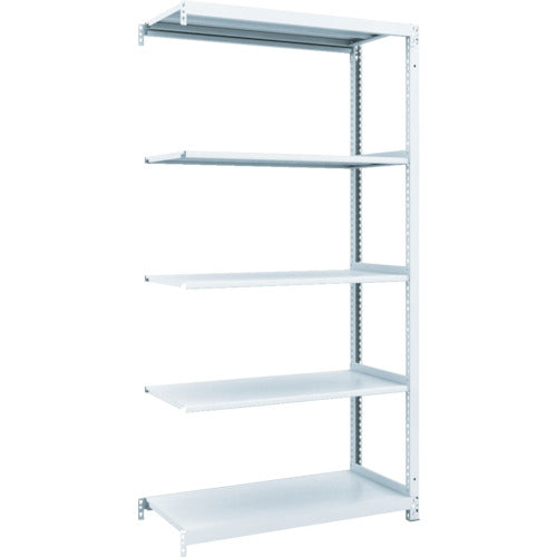 TRUSCCO 스틸 랙 M1형 항균 도장 볼트리스 경량 선반 900X420XH1800 5단 연결 M1-6345B 1대