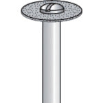 Minimo Electroplated Diamond Cutting Disc φ8 Fully Electroplated MC1131 1 piece