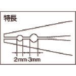 アネックス　ラジオペンチ（ステンレス）　ラバーグリップヤットコ　かしめタイプ　全長１６０ｍｍ　257　1 個