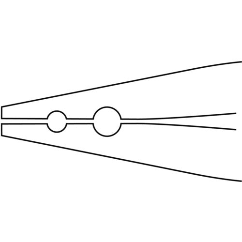 アネックス　ラジオペンチ（ステンレス）　ラバーグリップヤットコ　かしめタイプ　全長１６０ｍｍ　257　1 個
