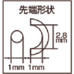 アネックス　ラバーグリップヤットコ　ピン曲げタイプ１３５ｍｍ　256　1 個