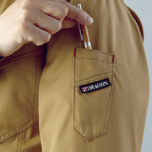 Z-DRAGON 스트레치 점퍼 M 사이즈 네이비 71000-011-M 1 착용