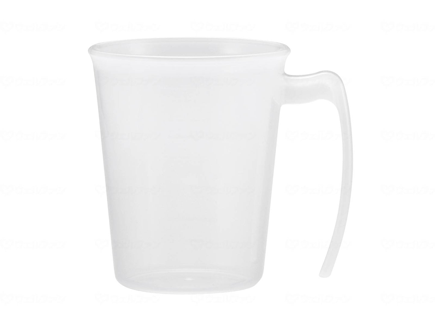 Komori Resin Stacking Cup with Handle, White
