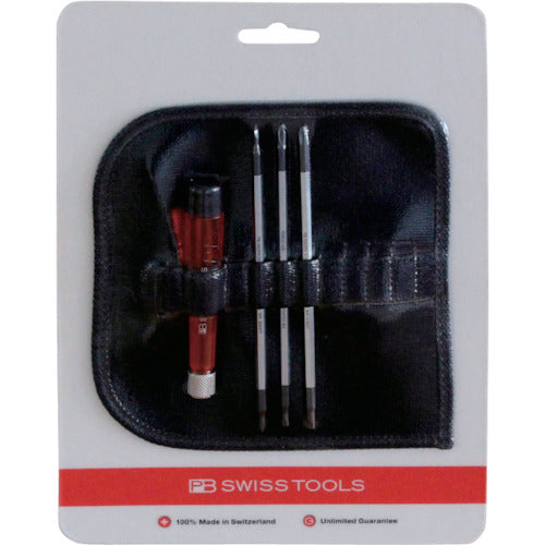 PB Swiss Tools 510CN Interchangeable Precision Screwdriver Set (blister pack) 510CN 1 S