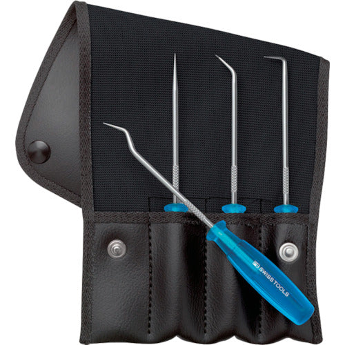 PB 스위스 툴즈 7681CN 픽 툴 세트 롤 케이스 첨부(블리스터 팩 포함)) 7681CN 1 S