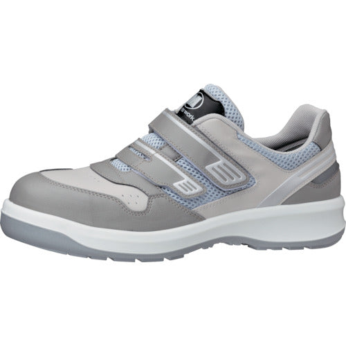 Midori Anzen High-performance 3D Molded Safety Sneakers G3695 Gray 24cm G3695-GY-24.0 1 pair