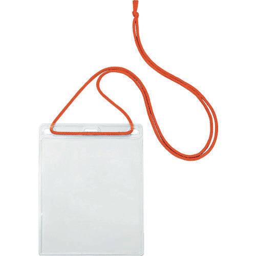 OP 간이 매달아 명찰 이벤트 사이즈 10장 오렌지 NL-12-RG 1봉