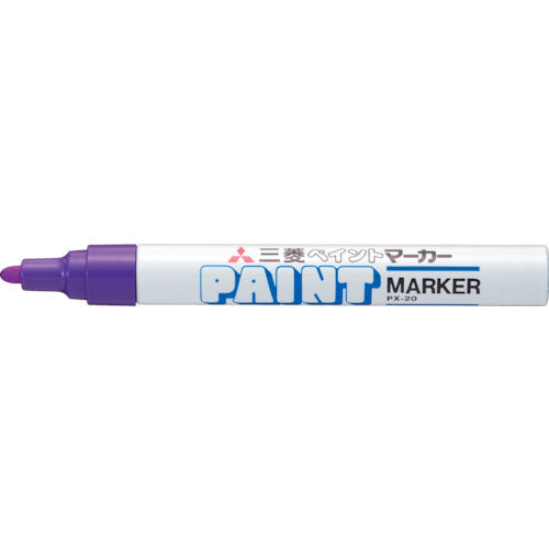 uni Paint Marker Oil-based Medium Point Purple PX20.12 1 piece