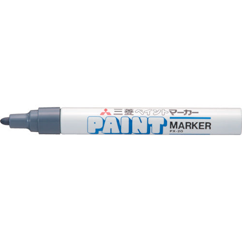 uni Paint Marker Oil-based Medium Point Gray PX20.37 1 piece