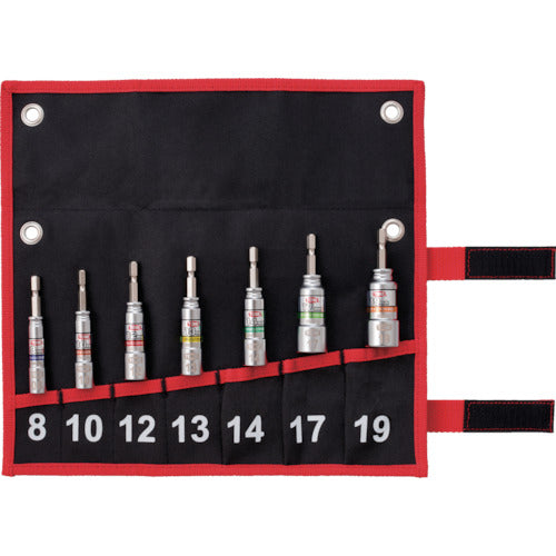 TONE Compact Socket Set for Electric Drills 2BNC700 1 S
