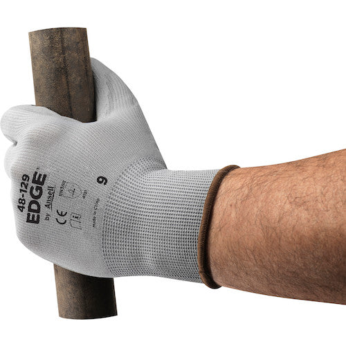 앙셀 우레탄 배발 장갑 에지 48-129 그레이 L 사이즈 48-129-9 1 쌍