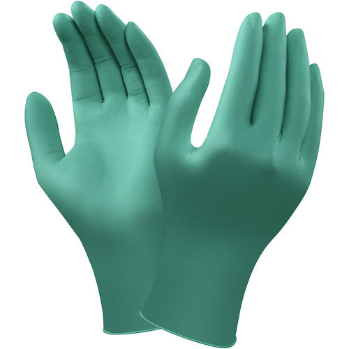 Ansell Chemical-Resistant Nitrile Rubber Disposable Gloves, Touch N Tough 92-600, Powder-Free, XL Size, 100 Gloves, 92-600-10, 1 Box