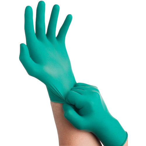Ansell Chemical-Resistant Nitrile Rubber Disposable Gloves, Touch N Tough 92-600, Powder-Free, XL Size, 100 Gloves, 92-600-10, 1 Box