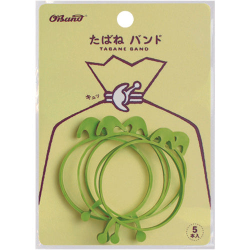 O-Band Tabane Band #18 x 3 Light Green (5 pieces) GHT-602TLG 1 bag