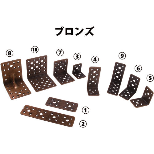 ＤＡＩＤОＨＡＮＴ　マルチ金物　Ｌ型　ブラック　２．３×６０×６５×６５　00069106　1 個
