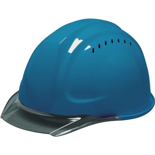 DIC Transparent Visor Helmet SYA-CV, Body Color Sky Blue, Visor Color Smoke, SYA-CV-SFE-KP-B/S, 1 pc