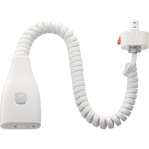 Panasonic reeler outlet plug L-shaped DH27791W 1 piece