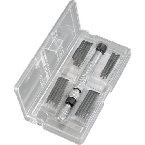 ＯＴＴＩＭＯ　精密マイクロトルクドライバーセット　１５本マイクロビット付　13811　1 PK