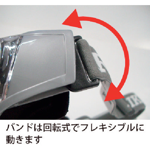 Riken Anti-fog Goggles (closed type, can be used with glasses) M56-VF-P 1 piece