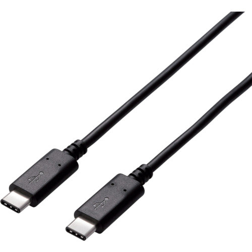 ELECOM USB 2.0 Cable C-C Type Certified 2.0m Black U2C-CC5P20NBK 1 pc